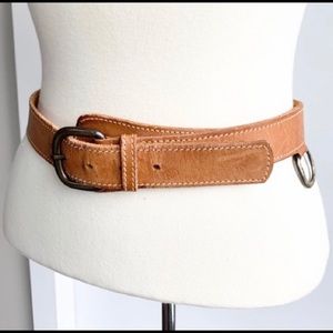 Vintage Emmanuel leather belt (made in Canada)